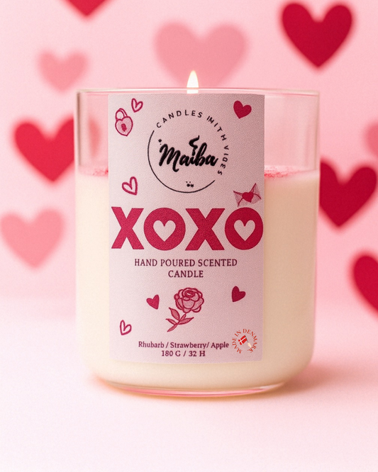 Scented Soy Candle: XOXO