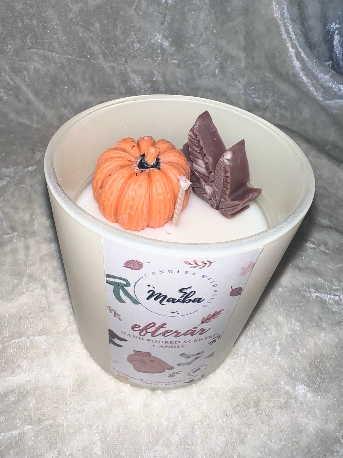 Scented Soy Candle: Efterår