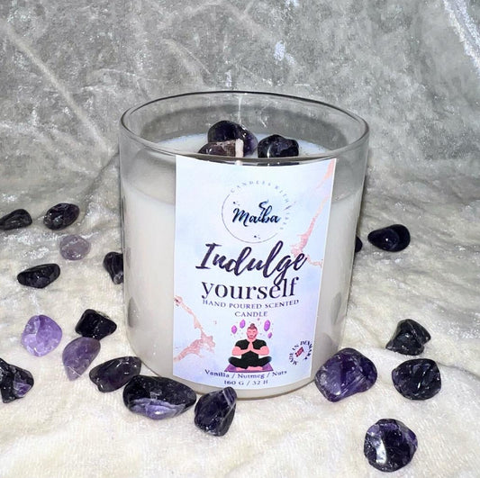 Scented Soy Candle: Indulge Yourself