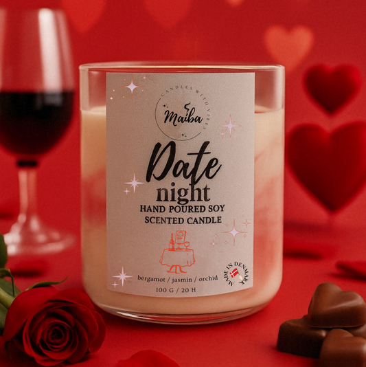 Scented Soy Candle: Date Night