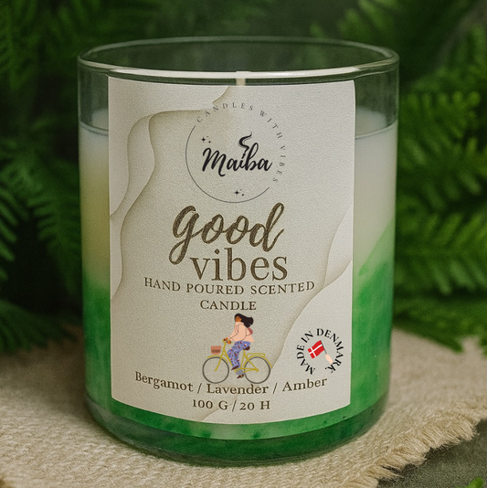 Scented Soy Candle: Good Vibes