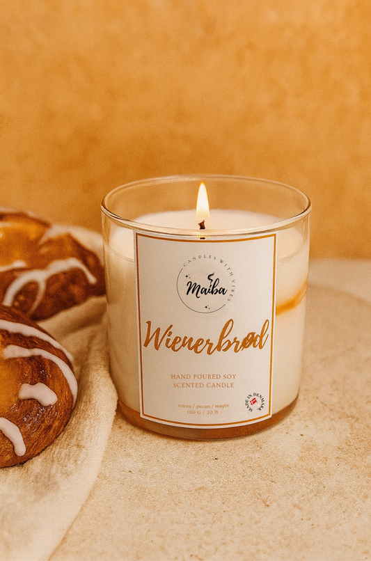 Scented Soy Candle: Wienerbrød