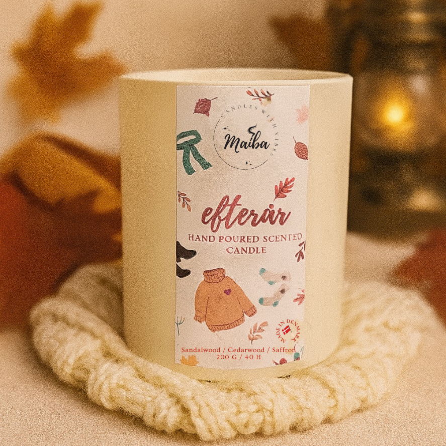 Scented Soy Candle: Efterår