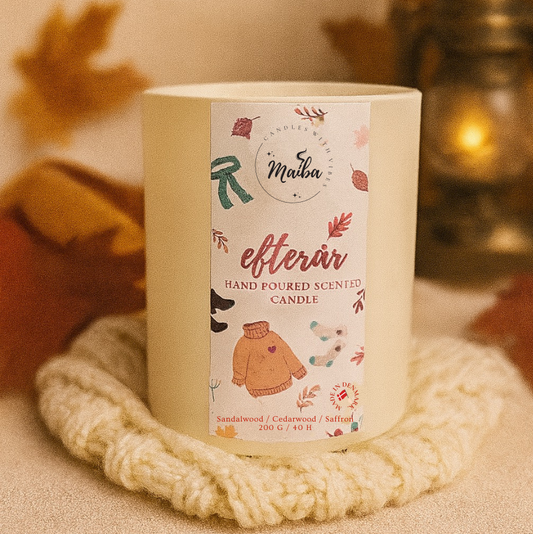 Scented Soy Candle: Efterår