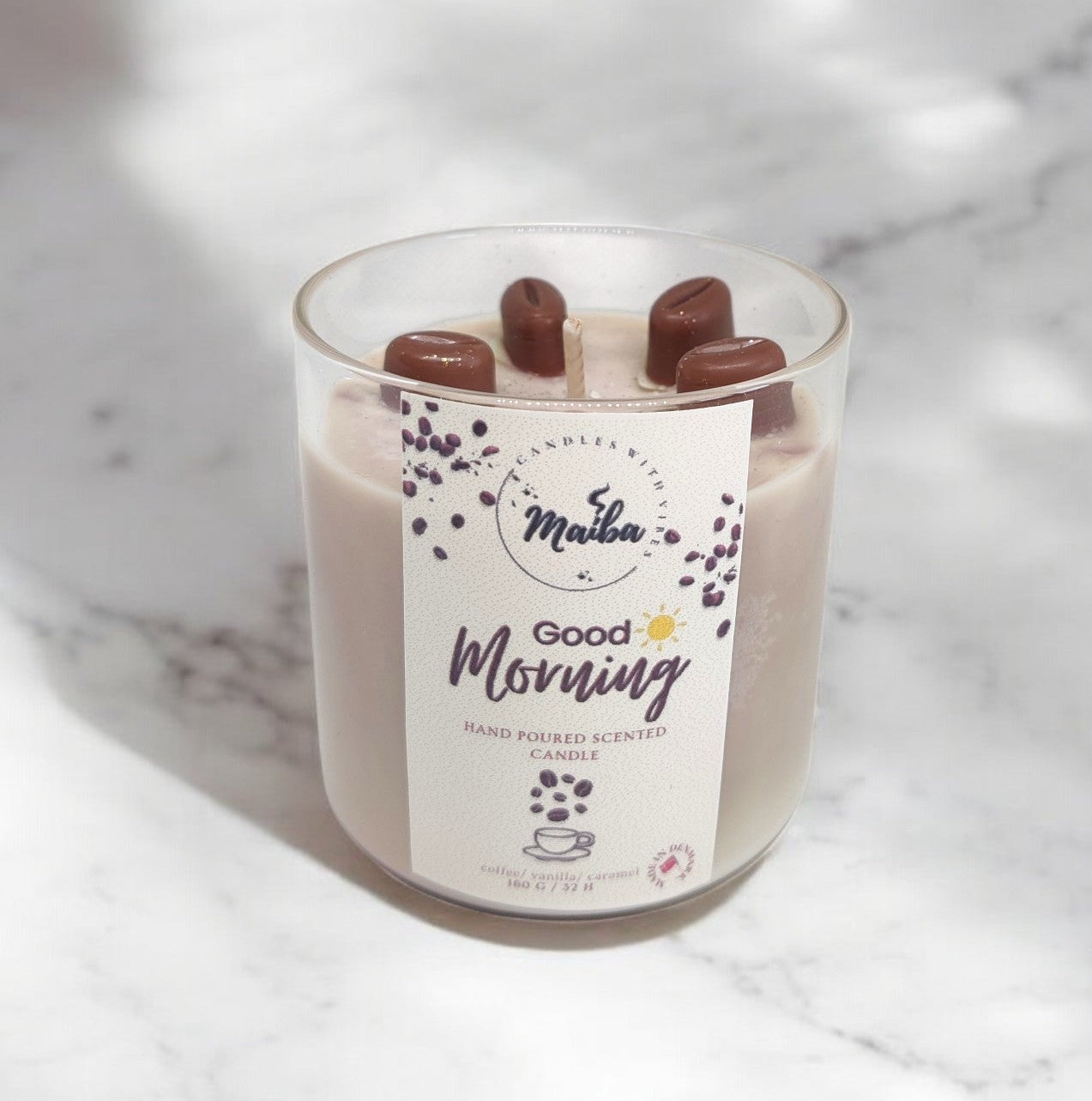 Scented Soy Candle: Good Morning