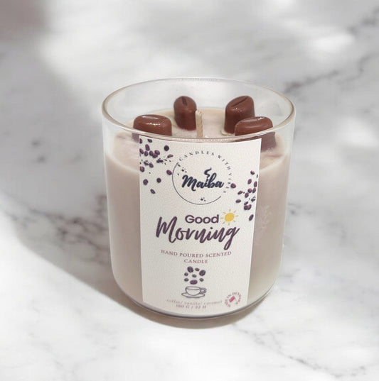 Scented Soy Candle: Good Morning