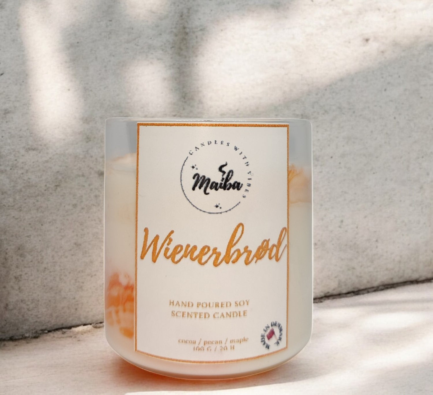 Scented Soy Candle: Wienerbrød